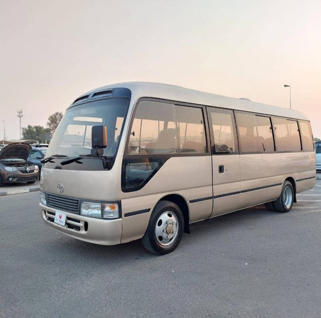 Toyota Coaster for rent